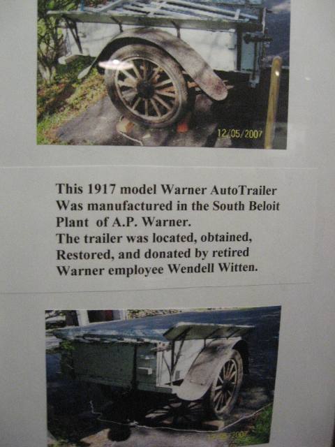 Restored Warner Trailer At Bushnell Wheeler House Restored Warner Trailer At Bushnell Wheeler House