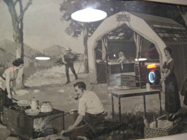 A.P. Warner Display At bushnell wheeler home A.P. Warner Display At bushnell wheeler home